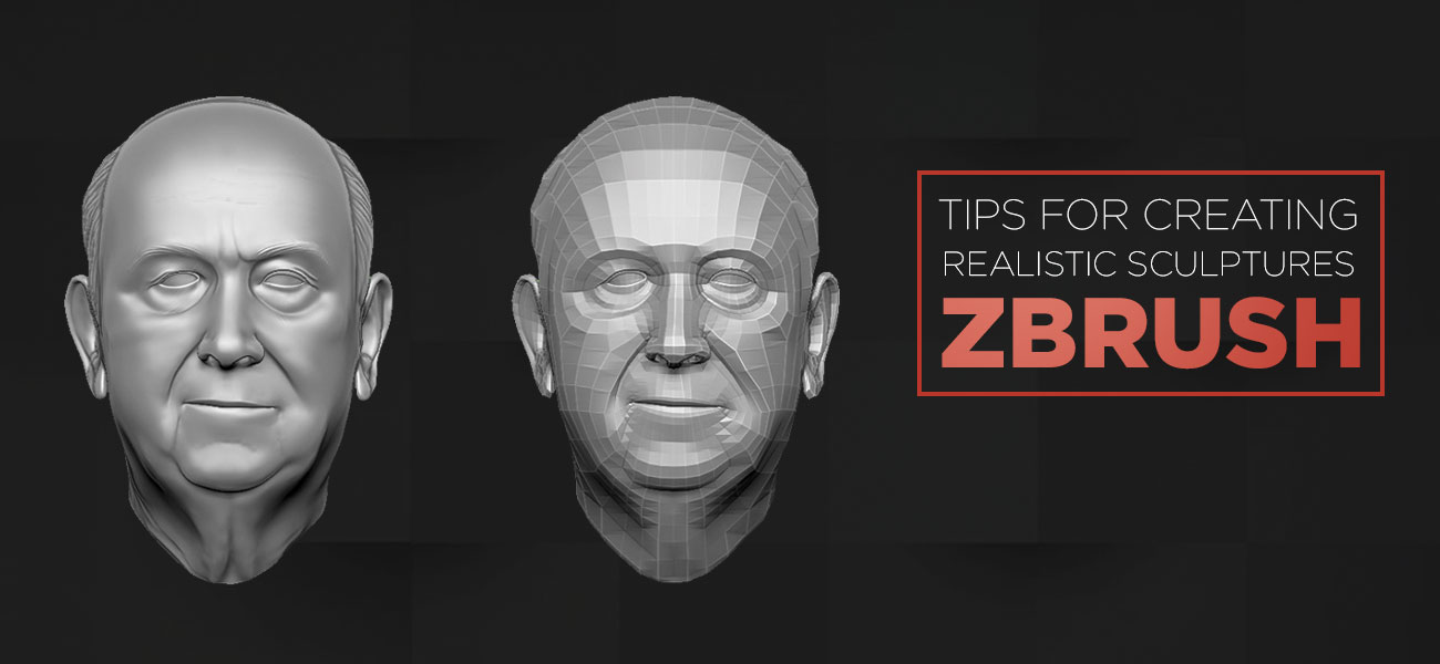 sculptures using ZBrush