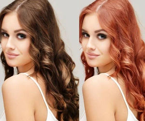 changing hair colours