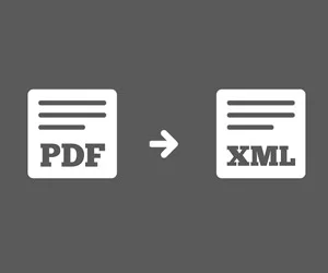 Pdf to xml conversion