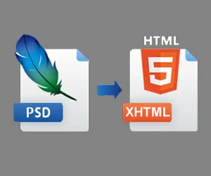 PSD to XHTML conversion